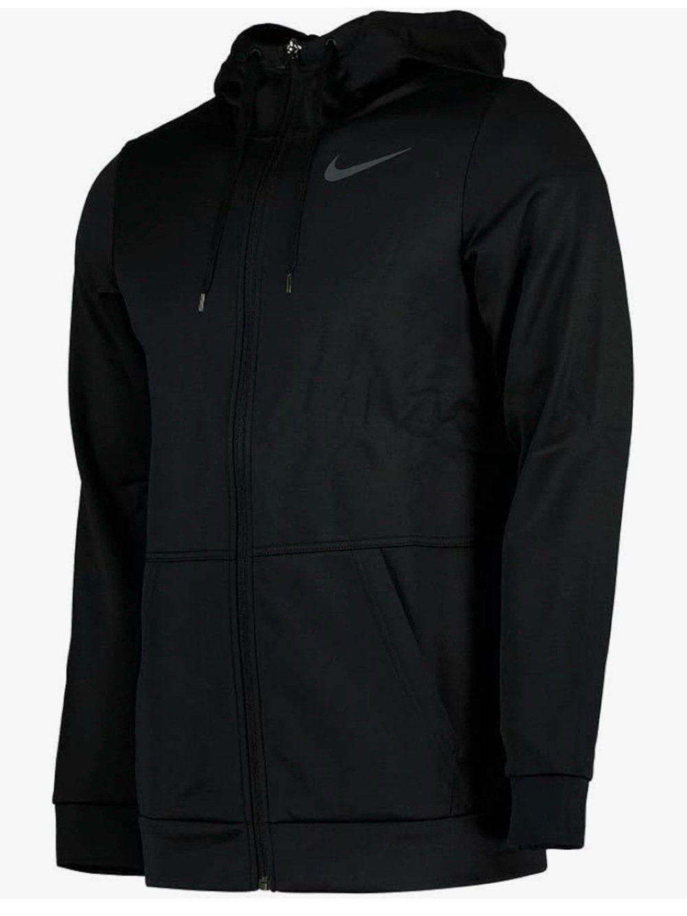 Nike Therma black/ dark gray dry fit Men's Full-Zip Training Hoodie 2786
